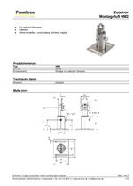Proxitron HM2 Montagefuß