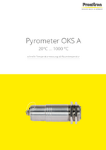 Broschüre Pyrometer OKS A Produktbroschüre Proxitron Pyrometer OKS A